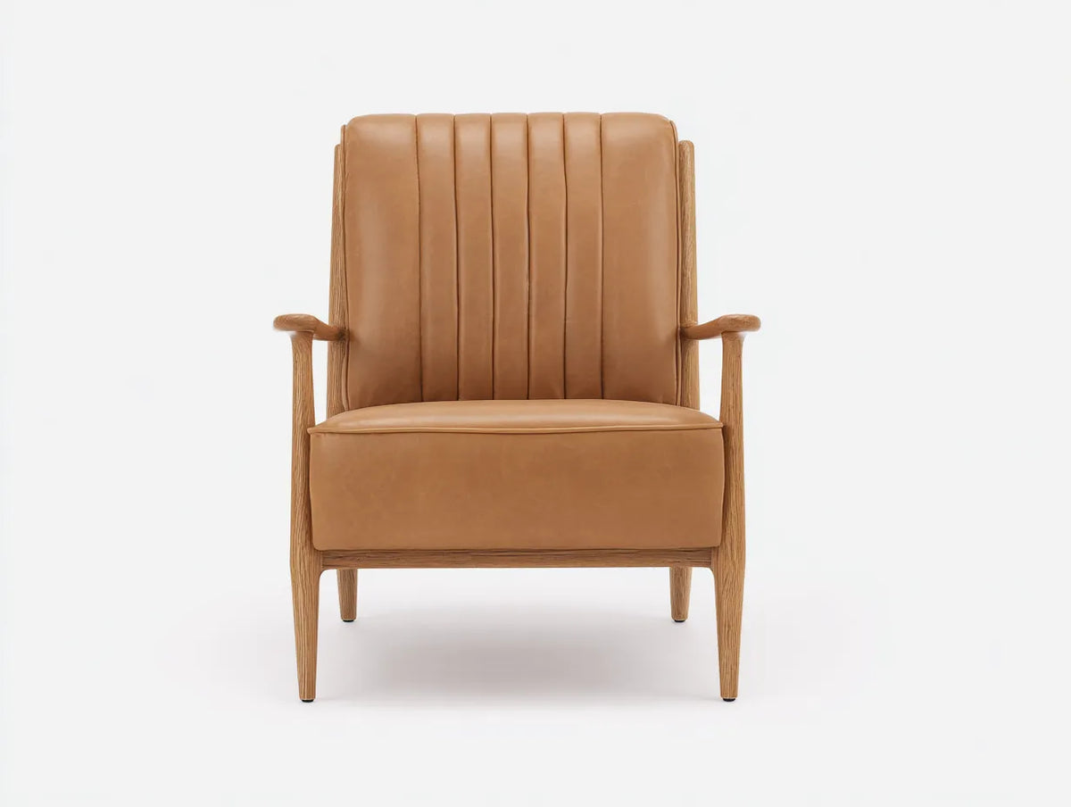Poltrona reclinabile in similpelle 88×92×108 cm - marrone - stile classico